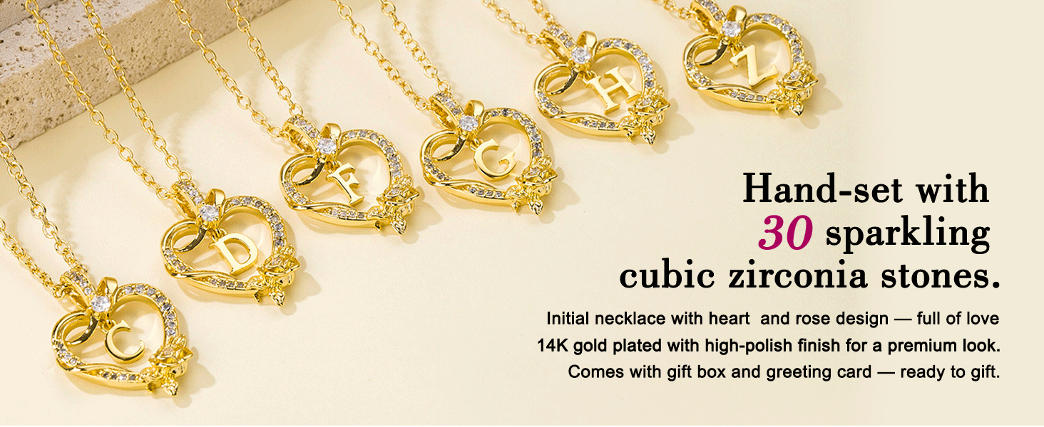 14K gold plated with high-polish finish for a premium look.