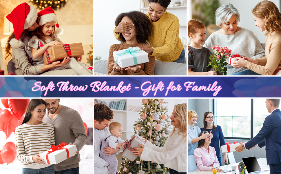 Guguden Granddaughter Flannel Throw Blanket, 50 * 60 Inch