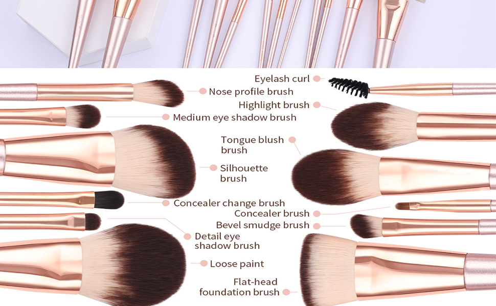 makeup brushes