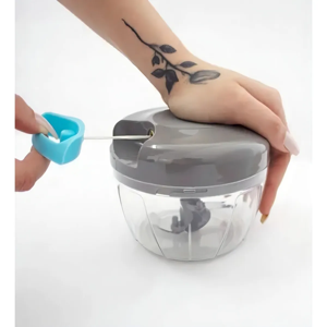 triturador de alimentos manual 500ml; processador manual de alimentos 500ml