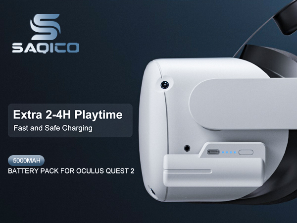  Quest2 64GB Batteryパック付 () Amazon.com: Saqico Battery Pack for Oculus Quest 2, 5000mAh