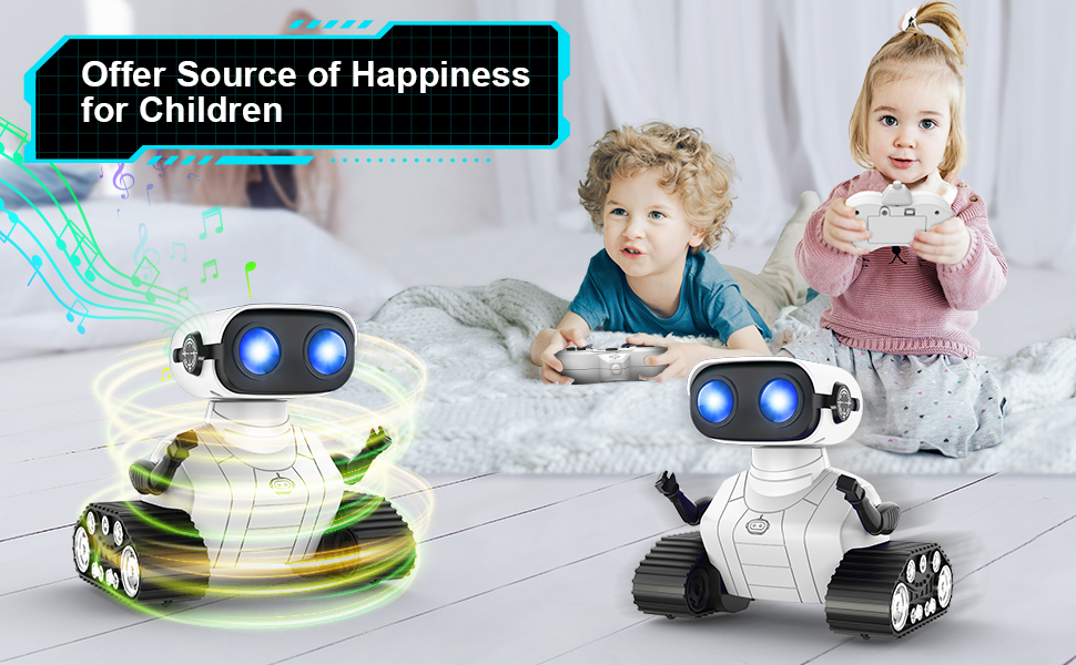 Hamourd Robot Toys for 3 Years Old Boys Girls Rechargeable
