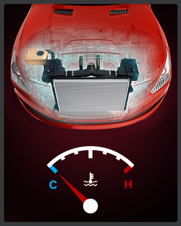 BDFHYK engine radiator