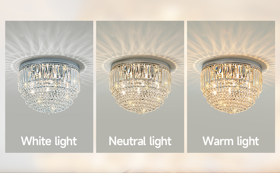 Crystal様 YMP&YZX 5-Lights Crystal Chandelier,15.7