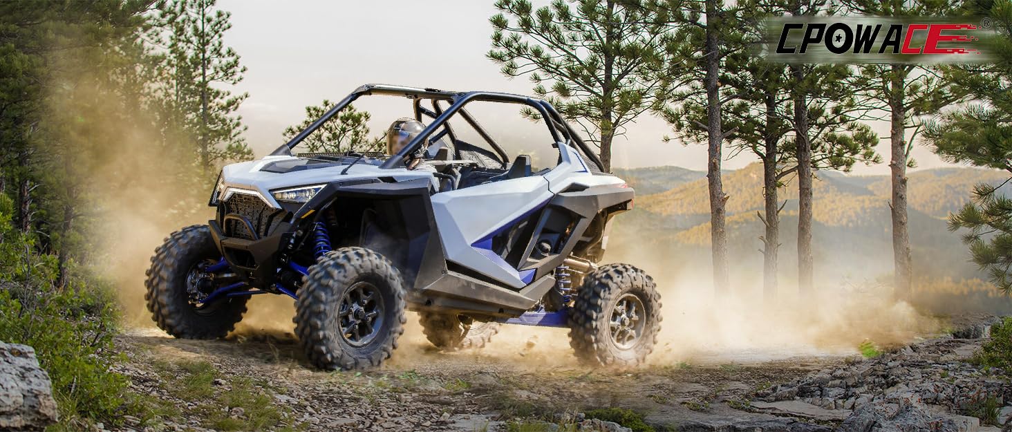 CPOWACE 73 QT Rear Cargo Box Compatible with Polaris RZR