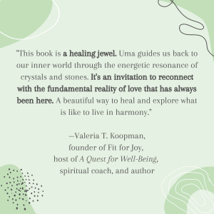 praise for crystals and stones from Koopman