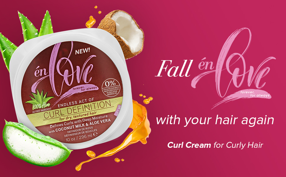 Deep moisture, smooth definition, frizz free shape and control,