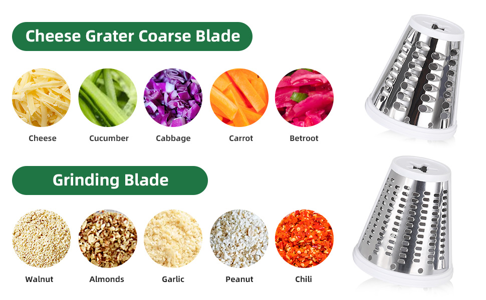 Updated Slicer/Shredder Attachments for KitchenAid Stand Mixers, Food