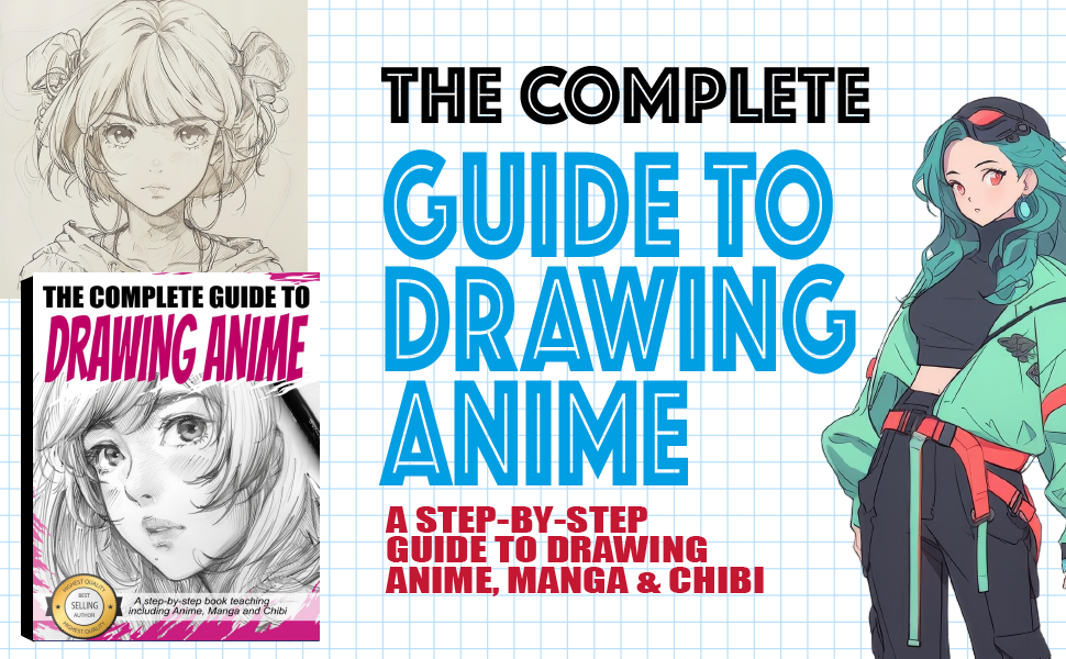 the complete guide to drawing anime banner.