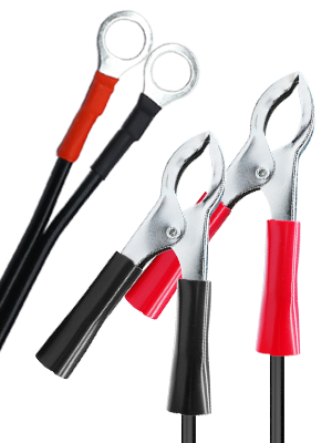 SAE Alligator Clamp and SAE Eyelet Terminal