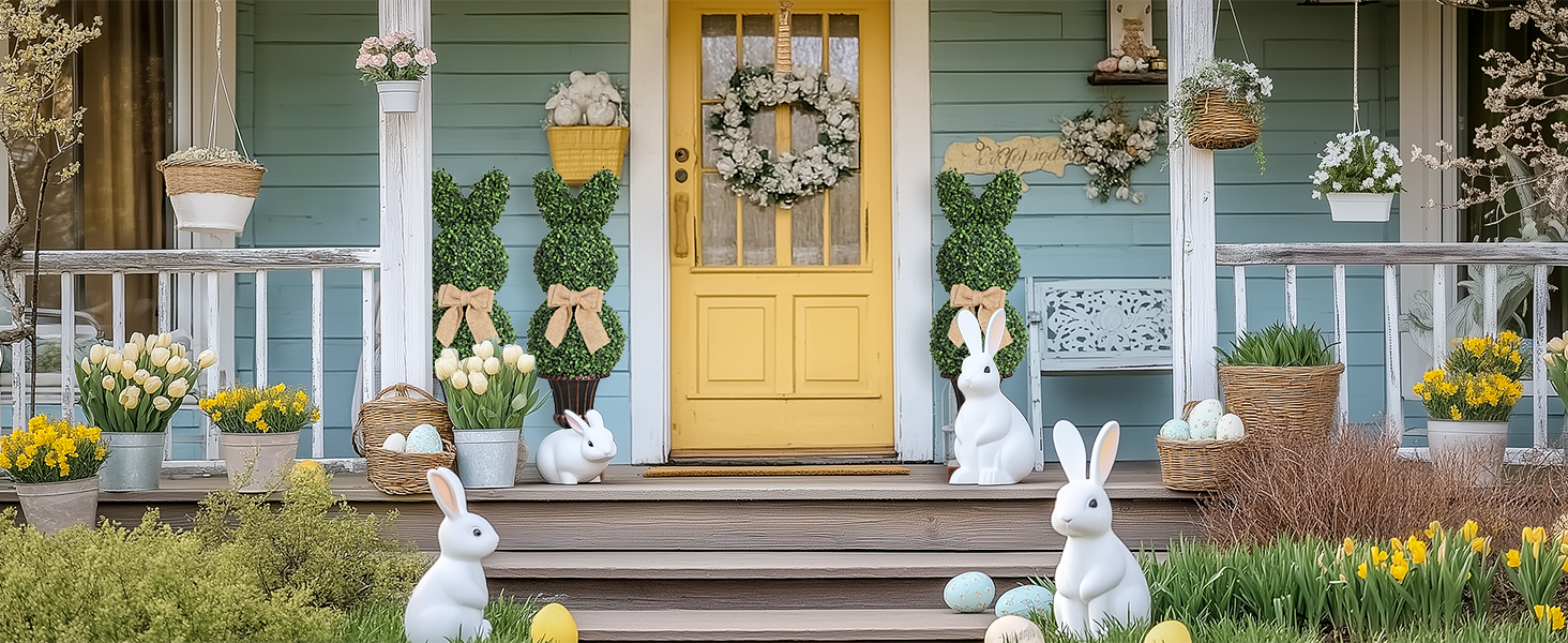 Bunny Shaped Topiary Tree