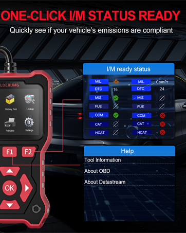 Enhanced OBDII Scanner Diagnostic Tool