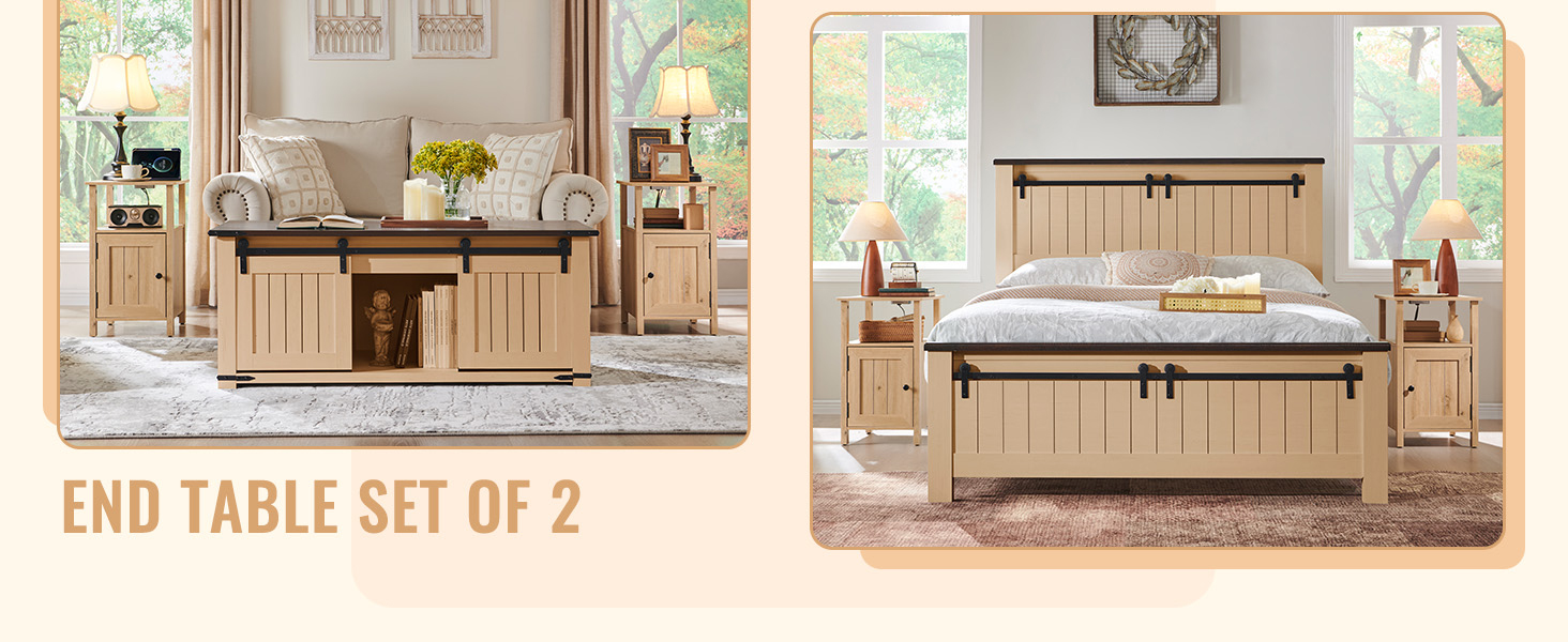 narrow nightstand