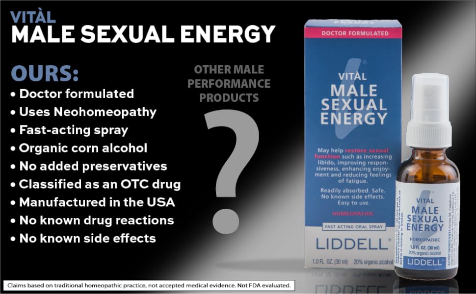 male sexual energy doctor formulated fast-acting spray