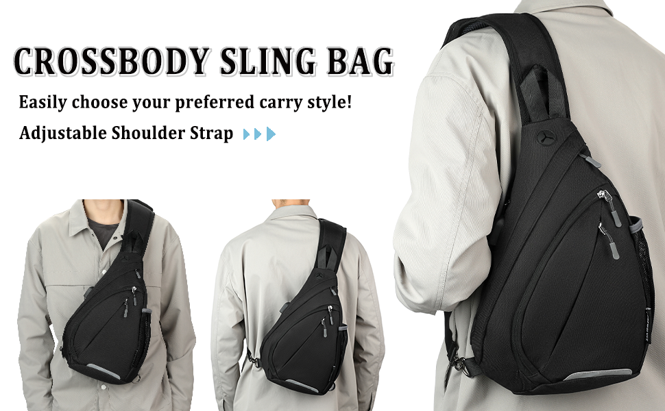 sling backpack women