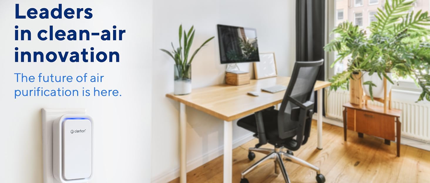 Clarifion AerClear Air Purifier for Home, 3Stage