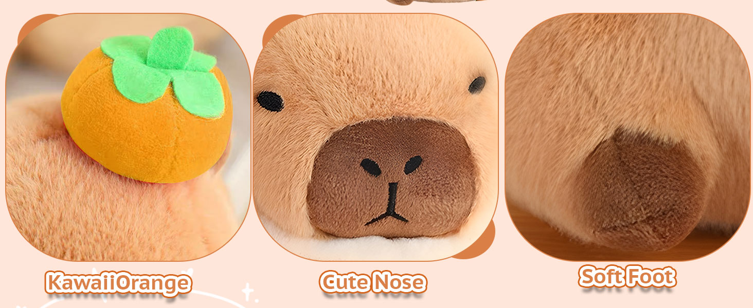 Capybara Stuffed Animal Plush Toy