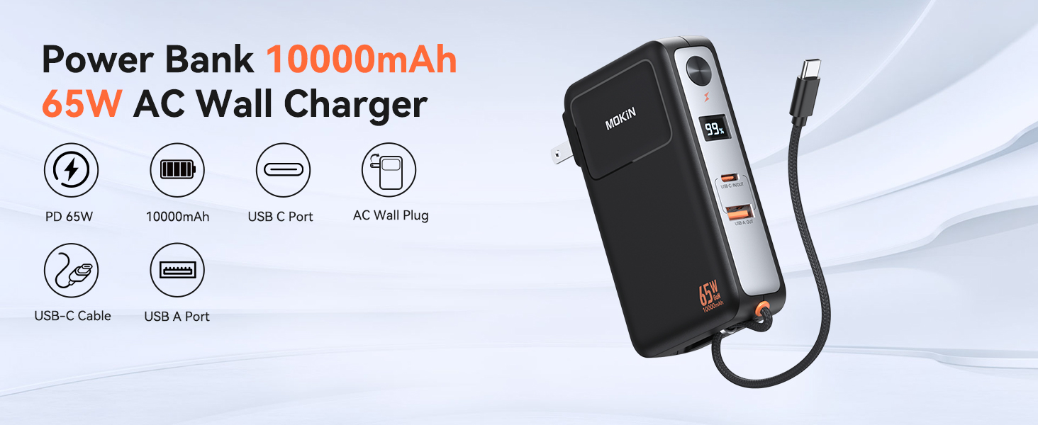 Power Bank with Ac Plug