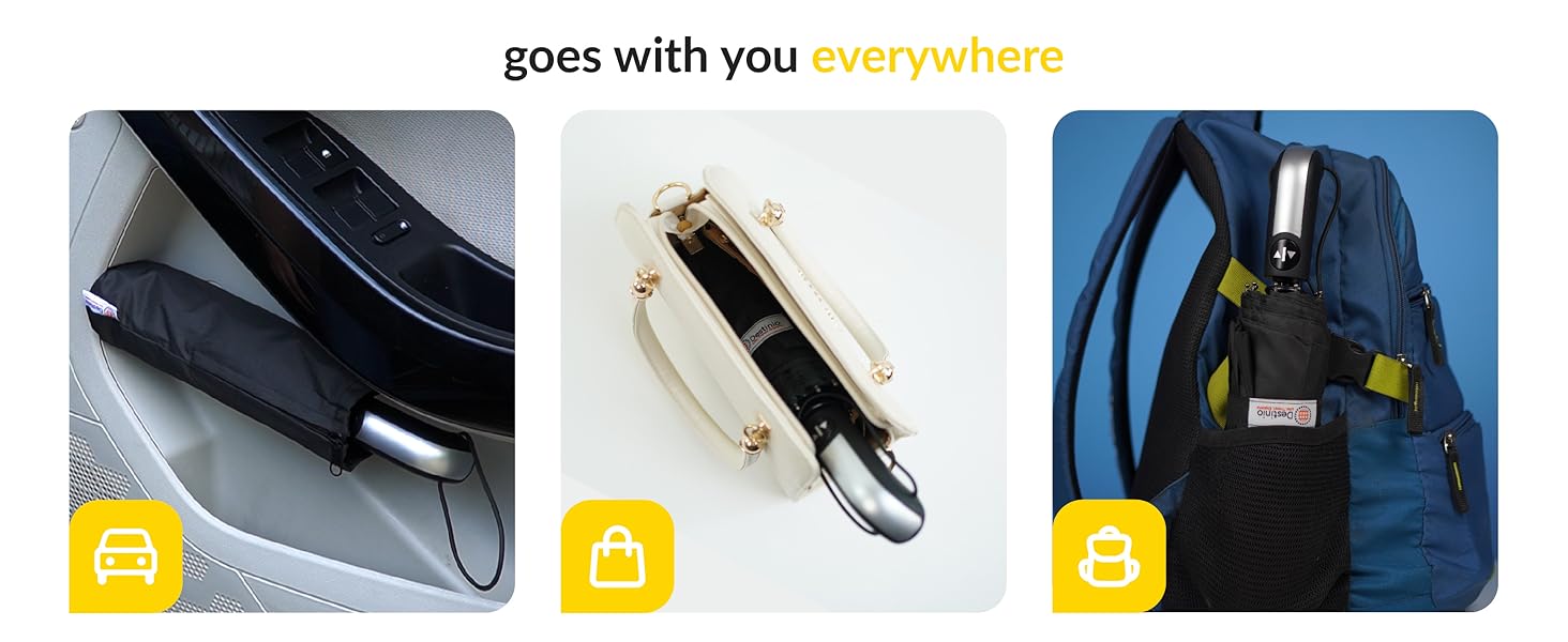 umbrella travel rain sun auto automatic open close uv men women foldable folding ladies small