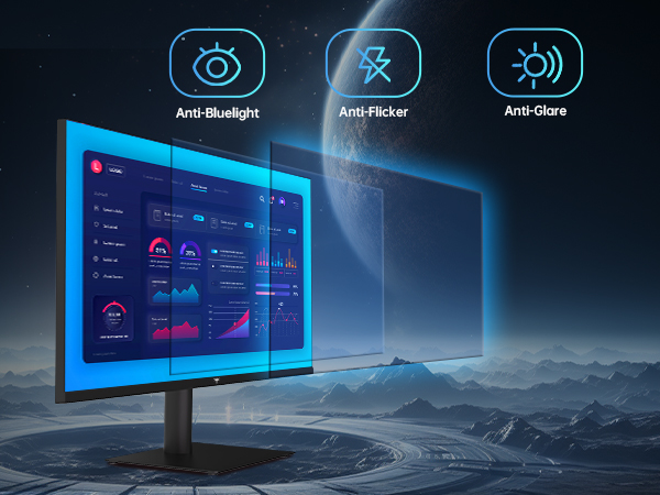 Anti-Bluelight Anti-Flicker