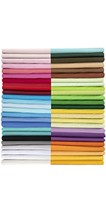 solid fabric quarters