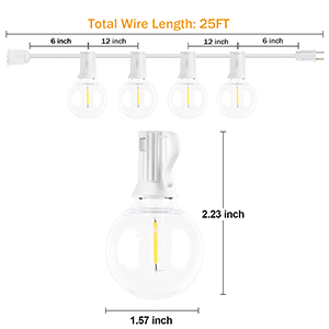 G40 LED 25ft