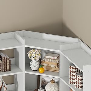 corner bookcase corner bookshelf corner shelf corner shelves