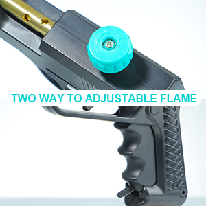 two way to adjustable flame