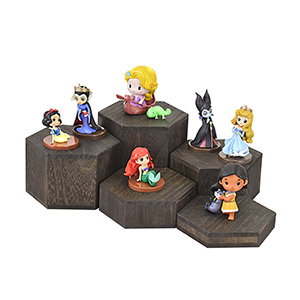 Wooden Display Riser Set Retail Store Display Stands Trade Show Merchandise Displays 