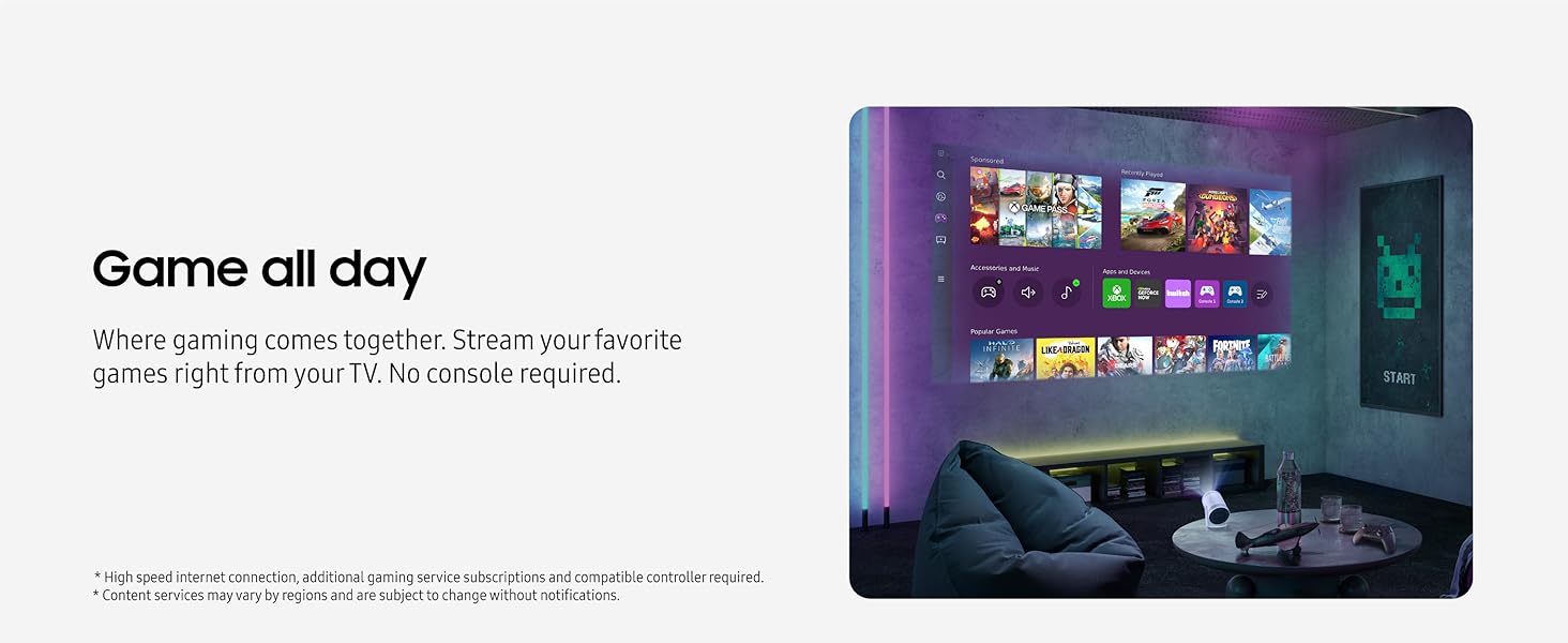 Samsung The Freestyle with Gaming Hub