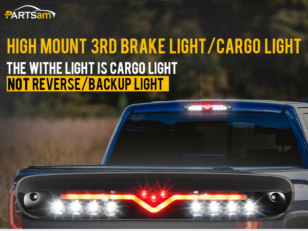 Amazon.com: Partsam High Mount Stop Light Led 3rd Brake