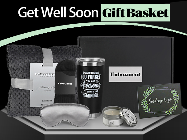 UNBOXMENT GET WELL SOON CARE PACAKGE FOR MEN