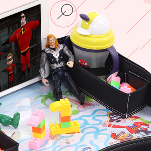 チャイルドトレイ  ベビーテーブル  チャイルドシート  収納 撥水  メッシュポケット  固定バンド付き  座席サイドテーブル  子供用車   おもちゃ収納ポケット  食事遊び  読書 