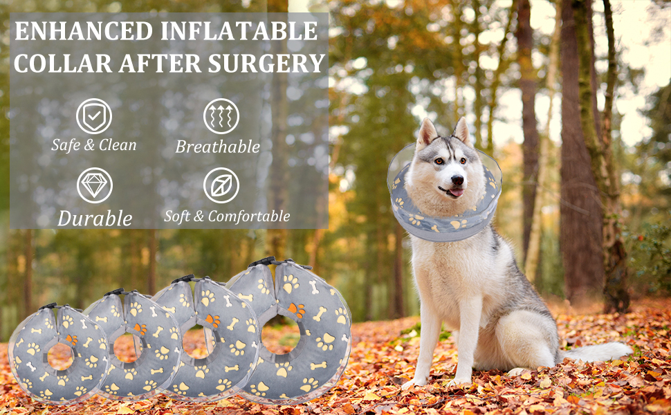 Inflatable Collar, Inflatable Dog Collar, Cute Cat Inflatable Collar