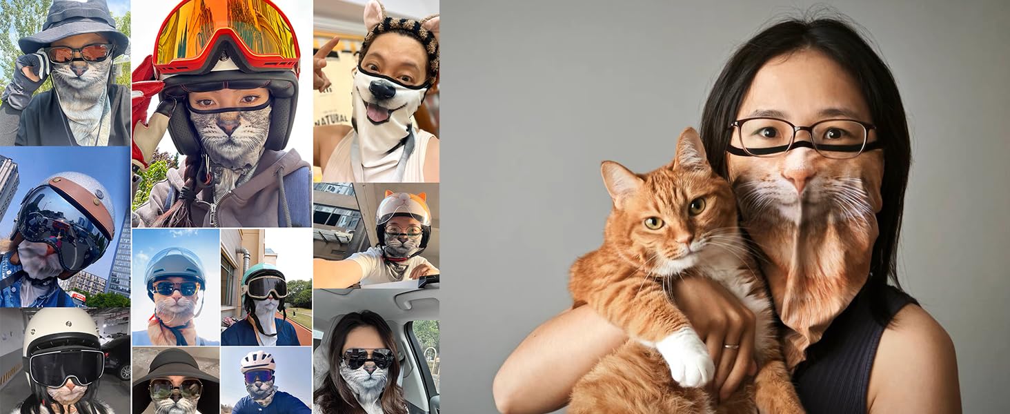 Neck Gaiter Face Mask Summer