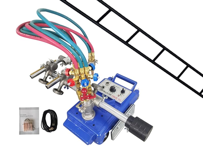 Techtongda Double Torch Track Burner Torch Track Cutter
