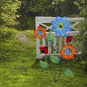 Flowers Garden Stake