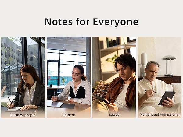 note taking tablet with pen