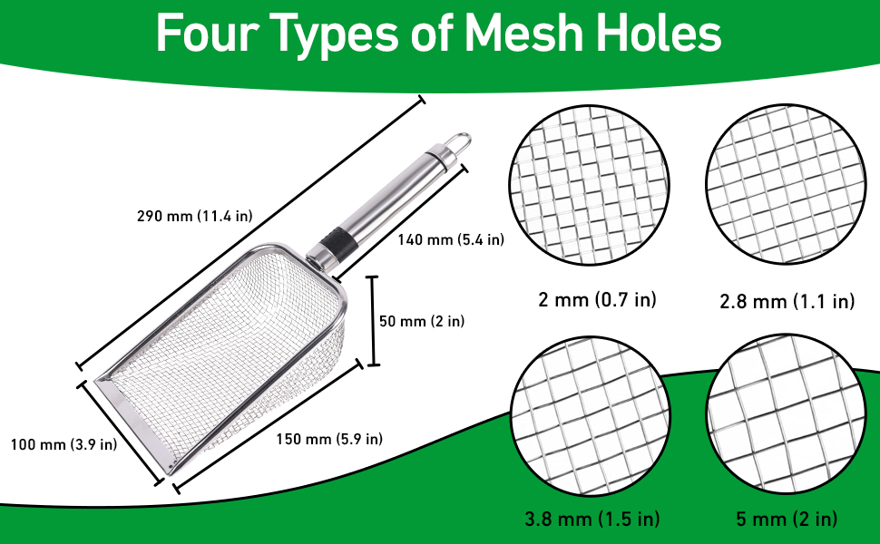 Gardening Soil Sifter Set - Size