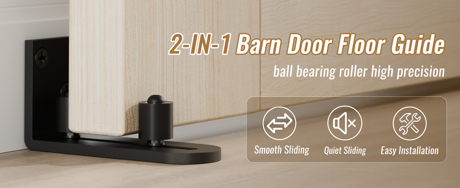 Sliding Barn Door Bottom Floor Guide