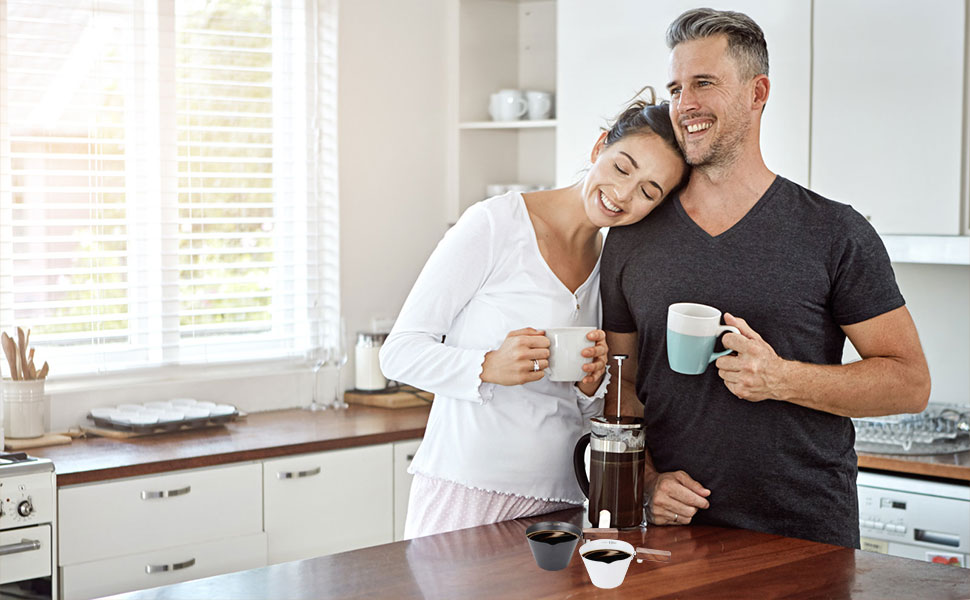 Kytpyi Measuring Cups, Espresso Shot Glass, 120mL Stainless Steel Measuring Cups with V-spout Wooden Handle Scale Mark for Coffee Drinks, Small Minimalist Espresso Measuring Cup for Home Cafe (Black) 22 espresso measuring cup