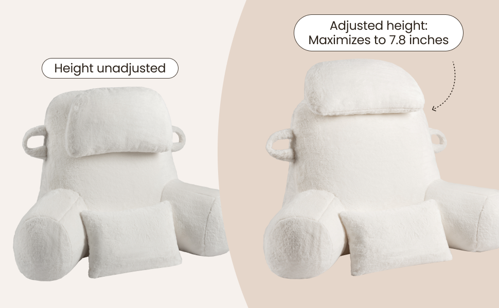 Height adjustable pillow
