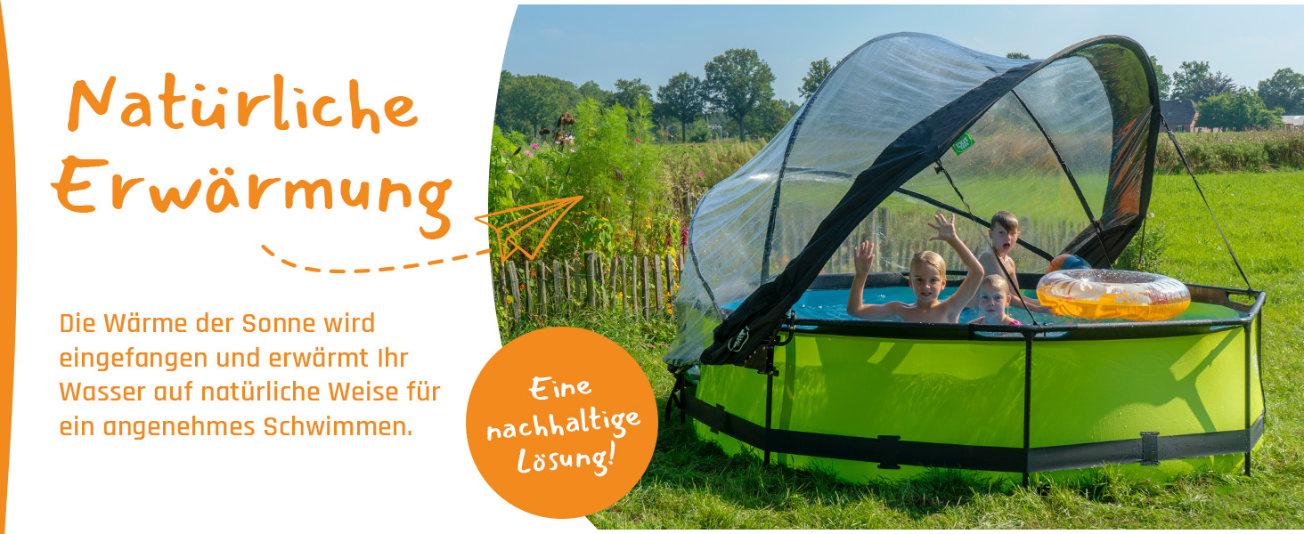 EXIT Toys Soft Grey Pool - Multifunktionale Abdeckung - Für Familien - Sommerurlaub - Sauberes, Warmes Poolwasser - ø360 39bcb2f9 2184 452c Bdeb 815311038ac2. CR0,0,1464,600 PT0 SX1464 V1