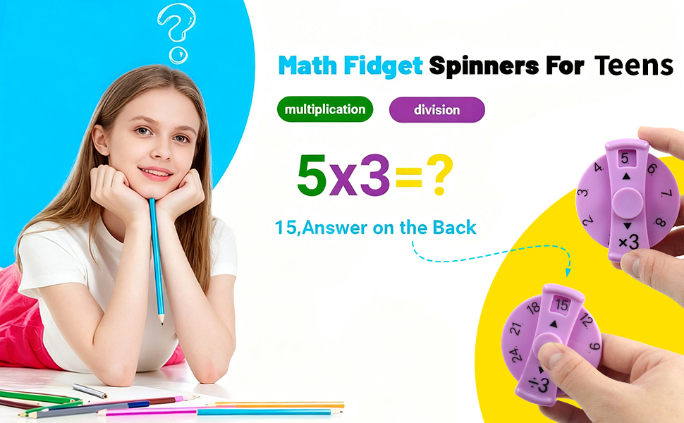 math fidget spinner