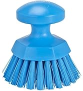 Vikan, Blue Brush,Scrub,Round,Stiff,5