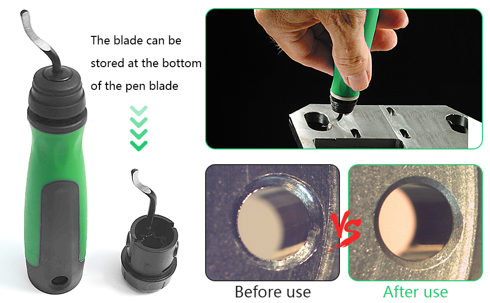 Pipe Deburring Tool Set, Plumbing Tools OD 1/4" to 15/8" Conduit