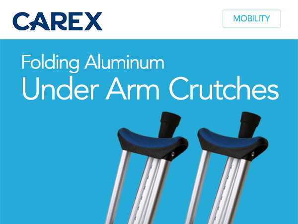 Lightweight Crutches for Adults, 2 Crutches Included, Universal Crutches for Walking