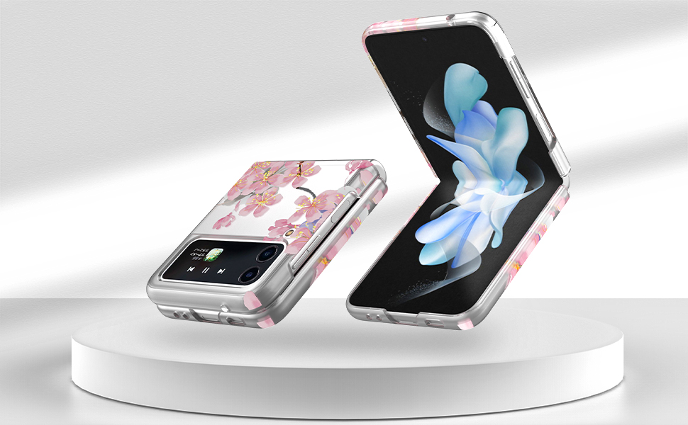 NKase for Samsung Galaxy Z Flip 4 Case 2022, Samsung Z Flip