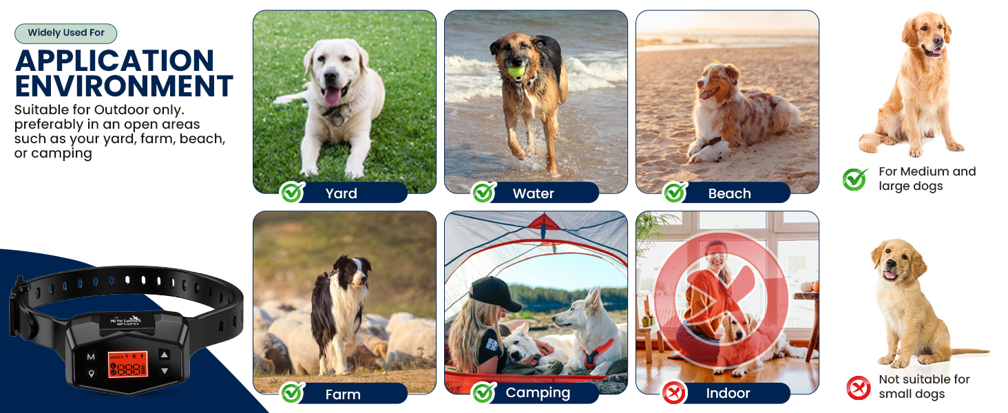 My Pet Command GPS Wireless Electric Fence New Generation