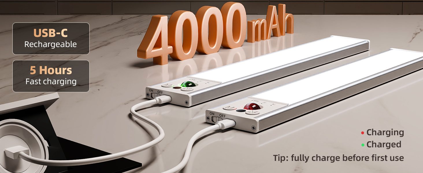 Rechargeable Under Cabinet Lighting